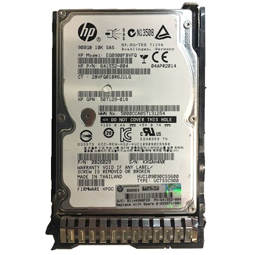 Жесткий диск HP 0B26029 900Gb SAS 2,5" HDD 0B26029 - фото 33513