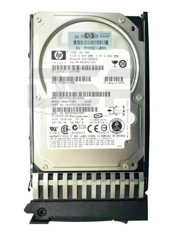 Жесткий диск HP CA06731-B10500DC 72Gb SAS 2,5" HDD CA06731-B10500DC - фото 33536