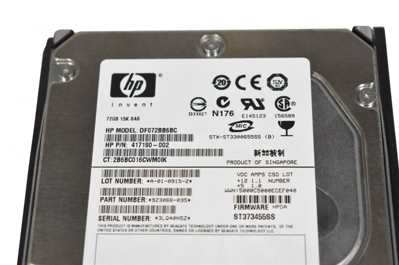 Жесткий диск HP 9Z3066-035 72,8Gb SAS 3,5" HDD 9Z3066-035 - фото 33573