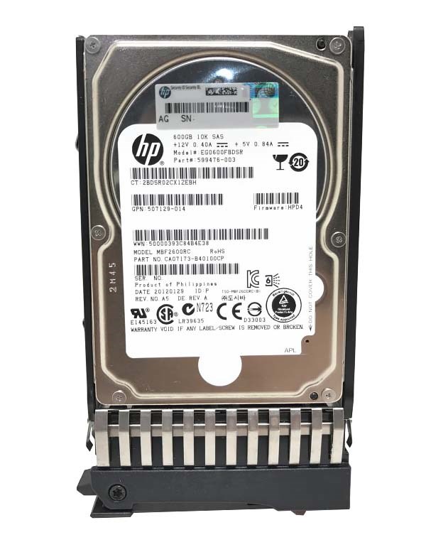 Жесткий диск HP AM317A 600Gb SAS 2,5" HDD AM317A - фото 33610