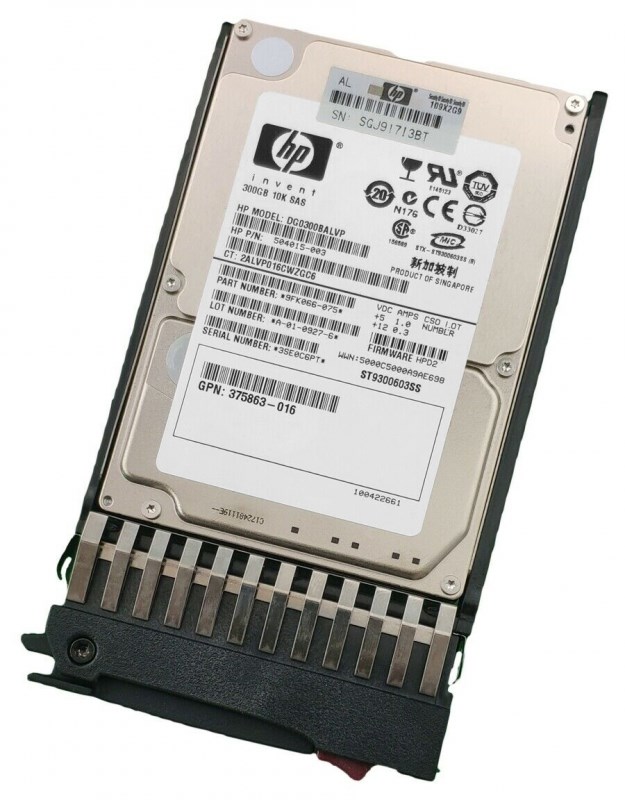 Жесткий диск HP 9FK066-075 300Gb SAS 2,5" HDD 9FK066-075 - фото 33717