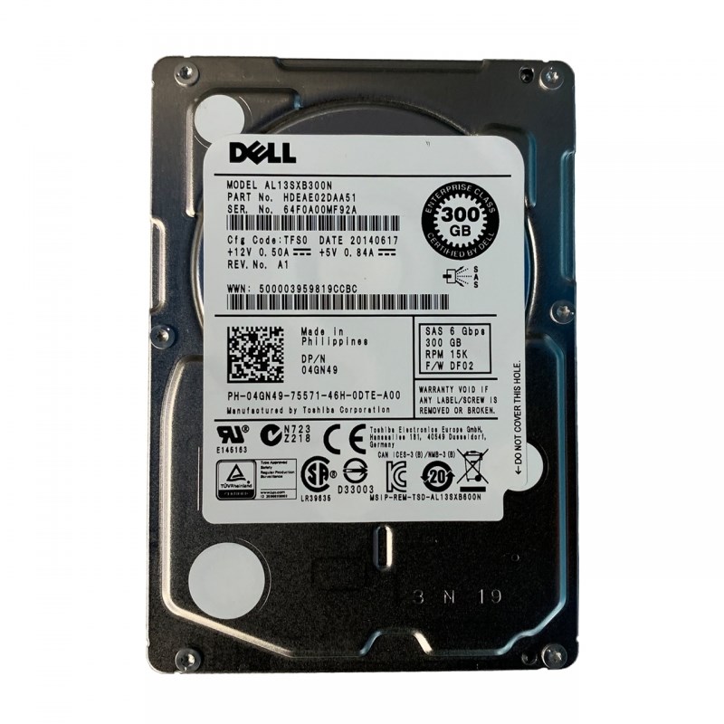 Жесткий диск Dell V39M5 300Gb SAS 3,5" HDD V39M5 - фото 33758