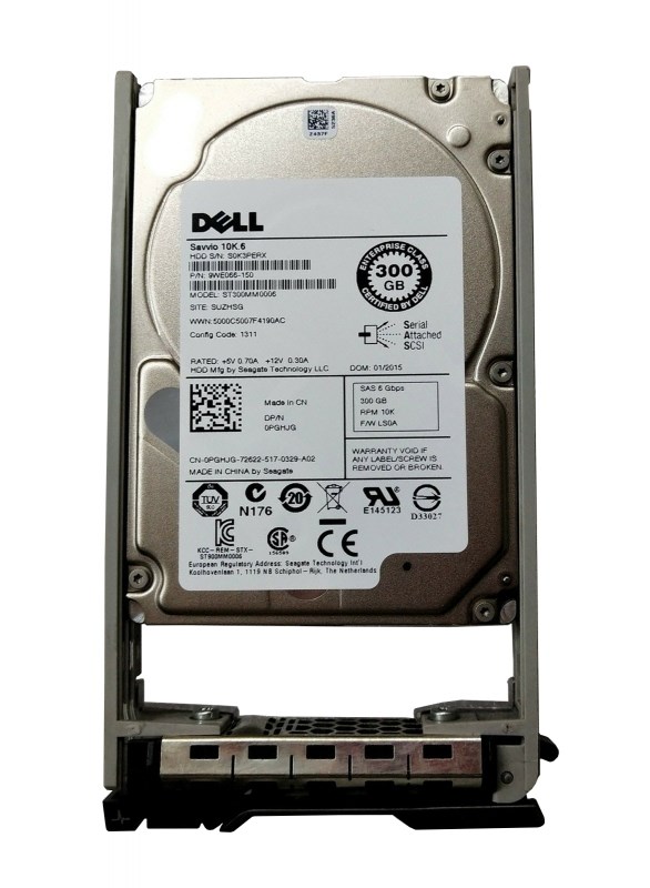 Жесткий диск Dell 0PGHJG 300Gb SAS 2,5" HDD 0PGHJG - фото 33771