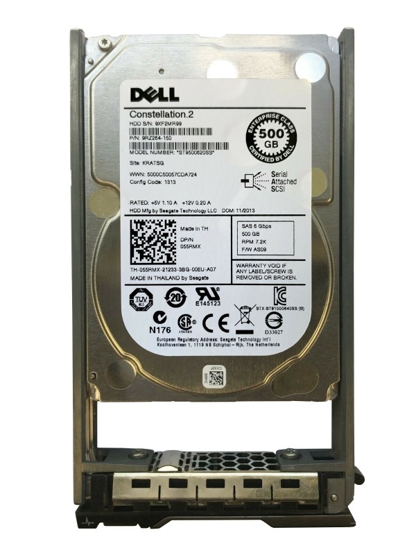 Жесткий диск Dell 9RZ264-150 500Gb SAS 2,5" HDD 9RZ264-150 - фото 33921