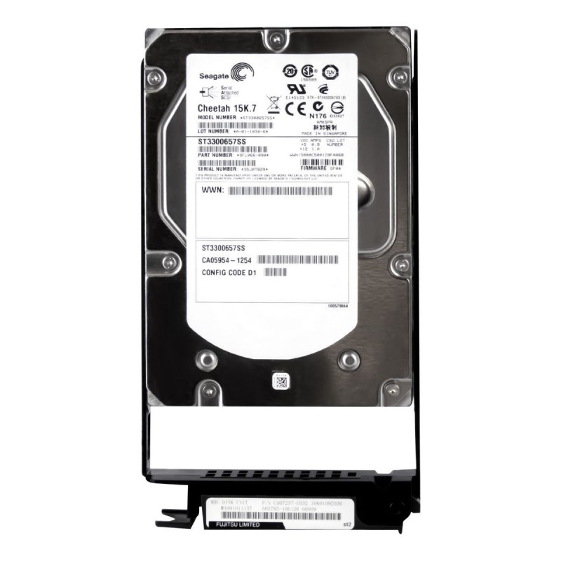 Жесткий диск Fujitsu CA07237-E032 300Gb 15000 SAS 3,5" HDD CA07237-E032 - фото 33951