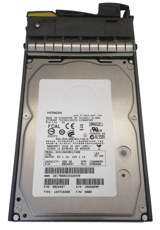 Жесткий диск Network Appliance 0B24497 300Gb Fibre Channel 3,5" HDD 0B24497 - фото 34068