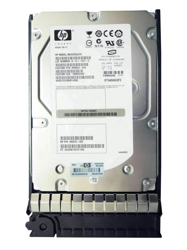 Жесткий диск HP 9FR004-044 450Gb Fibre Channel 3,5" HDD 9FR004-044 - фото 34149