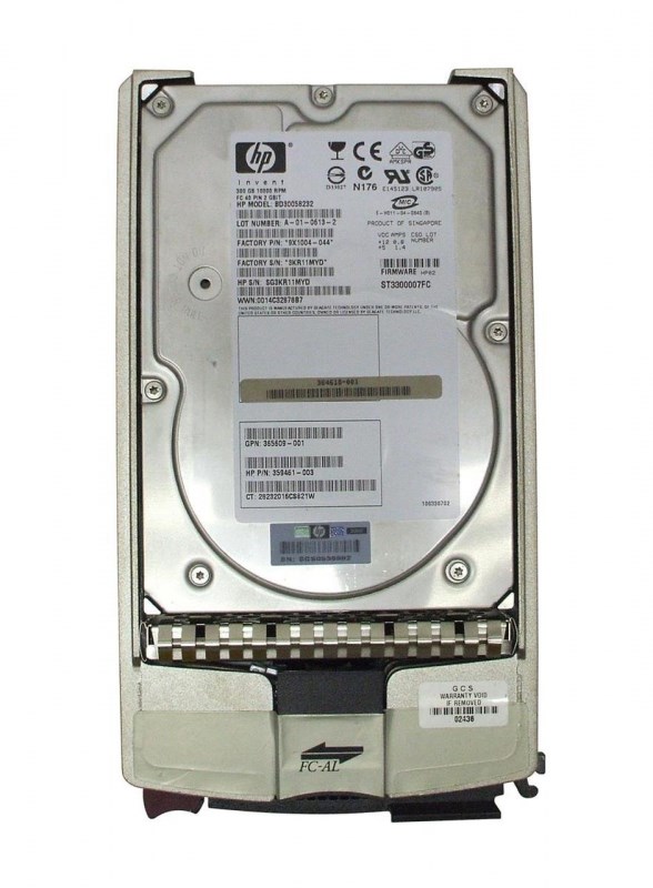 Жесткий диск HP HITX5529297-A 300Gb Fibre Channel 3,5" HDD HITX5529297-A - фото 34171