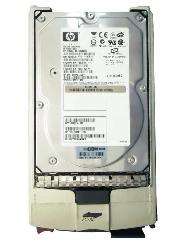 Жесткий диск HP 404740-001 146,8Gb Fibre Channel 3,5" HDD 404740-001 - фото 34216