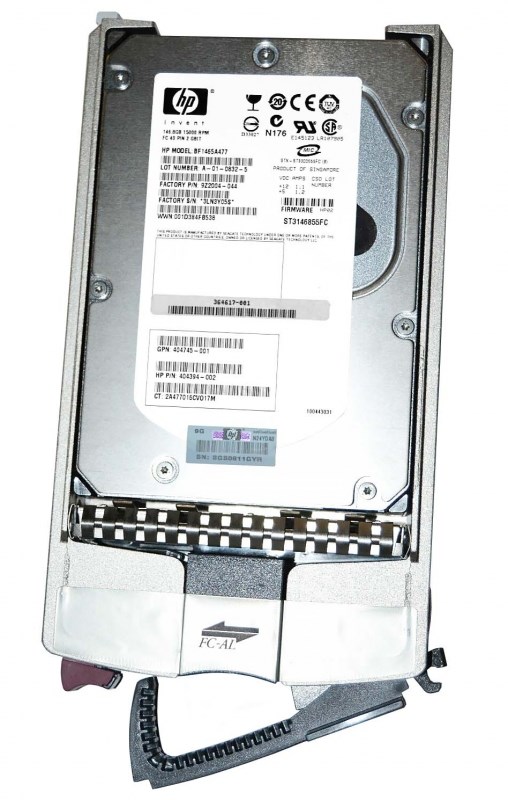 Жесткий диск HP 9Z2004-044 146,8Gb Fibre Channel 3,5" HDD 9Z2004-044 - фото 34220