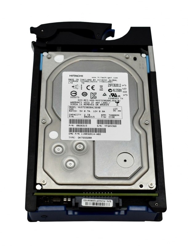 Жесткий диск EMC 118032814-A02 2Tb 7200 Fibre Channel 3,5" HDD 118032814-A02 - фото 34258