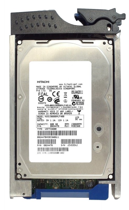 Жесткий диск EMC 0B24478 600Gb 15000 Fibre Channel 3,5" HDD 0B24478 - фото 34270