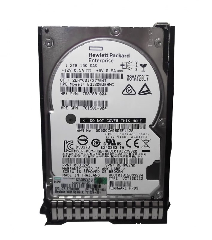 Жесткий диск HP 0B31245 1,2Tb 10000 SAS 2,5" HDD 0B31245 - фото 35040