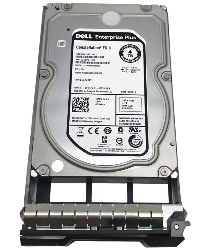 Жесткий диск Dell 9ZM270-157 4Tb 7200 SAS 3,5" HDD 9ZM270-157 - фото 35067