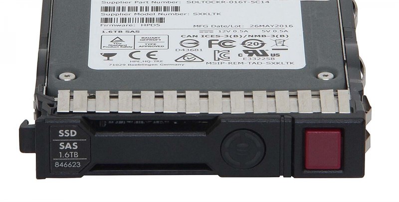 Жесткий диск HP 846623-001 1,6Tb SAS 2,5" SSD 846623-001 - фото 35086