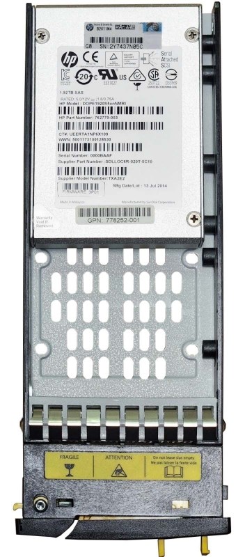 Жесткий диск HP J8S29A 1,92Tb SAS 2,5" SSD J8S29A - фото 35141