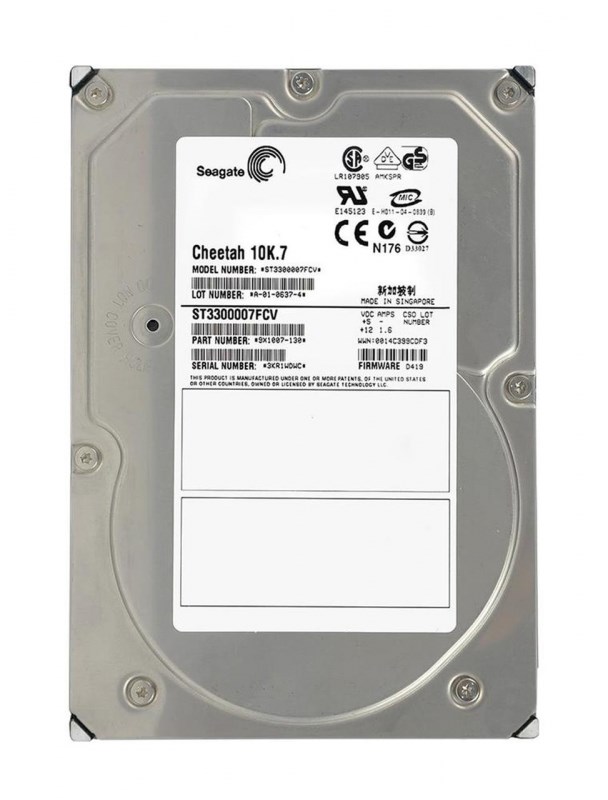 Жесткий диск Seagate ST3300007FCV 300Gb Fibre Channel 3,5" HDD ST3300007FCV - фото 35205