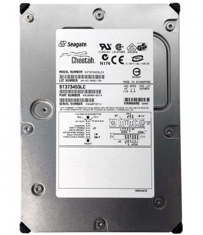 Жесткий диск Seagate 9U8006 73,4Gb U320SCSI 3.5" HDD 9U8006 - фото 35219