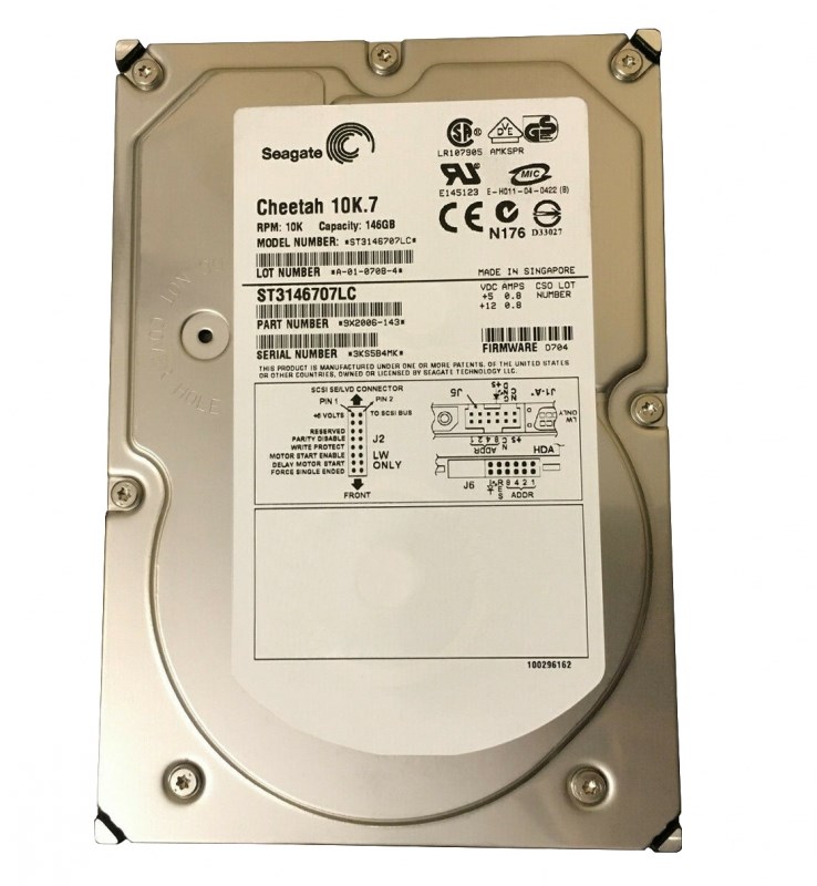 Жесткий диск Seagate 9X2006 146,8Gb U320SCSI 3.5" HDD 9X2006 - фото 35238