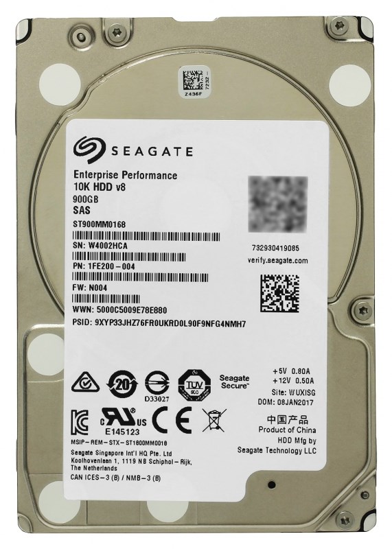 Жесткий диск Seagate ST900MM0168 900Gb 10000 SAS 2,5" HDD ST900MM0168 - фото 35266