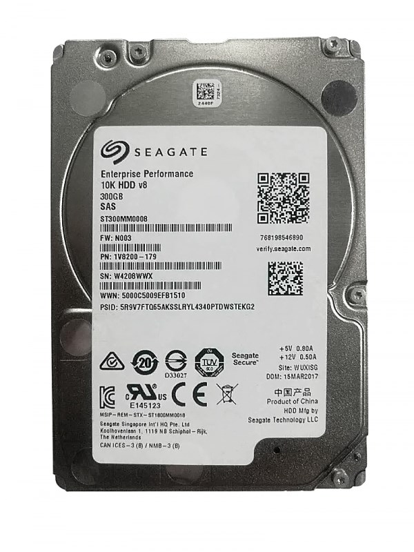 Жесткий диск Seagate ST300MM0008 300Gb 10000 SAS 2,5" HDD ST300MM0008 - фото 35275