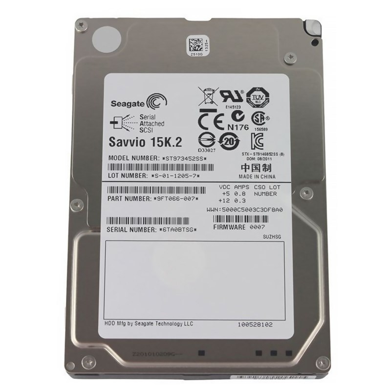 Жесткий диск Seagate 9FT066 73Gb SAS 2,5" HDD 9FT066 - фото 35297