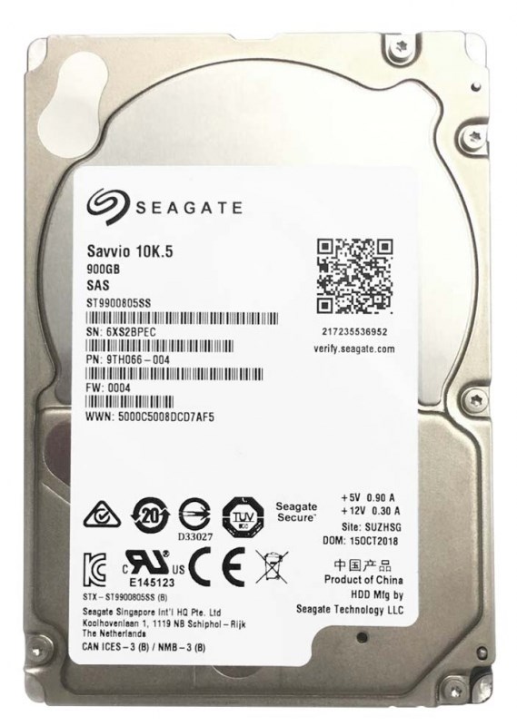 Жесткий диск Seagate 9TH066 900Gb SAS 2,5" HDD 9TH066 - фото 35333