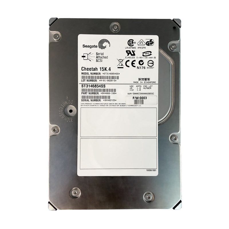 Жесткий диск Seagate 9X4066 146,8Gb SAS 3,5" HDD 9X4066 - фото 35417