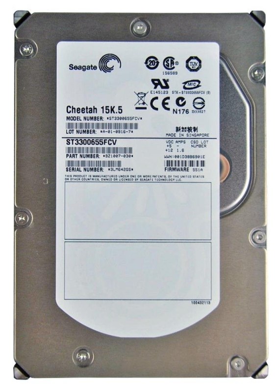 Жесткий диск Seagate ST3300655FCV 300Gb 15000 Fibre Channel 3,5" HDD ST3300655FCV - фото 35423