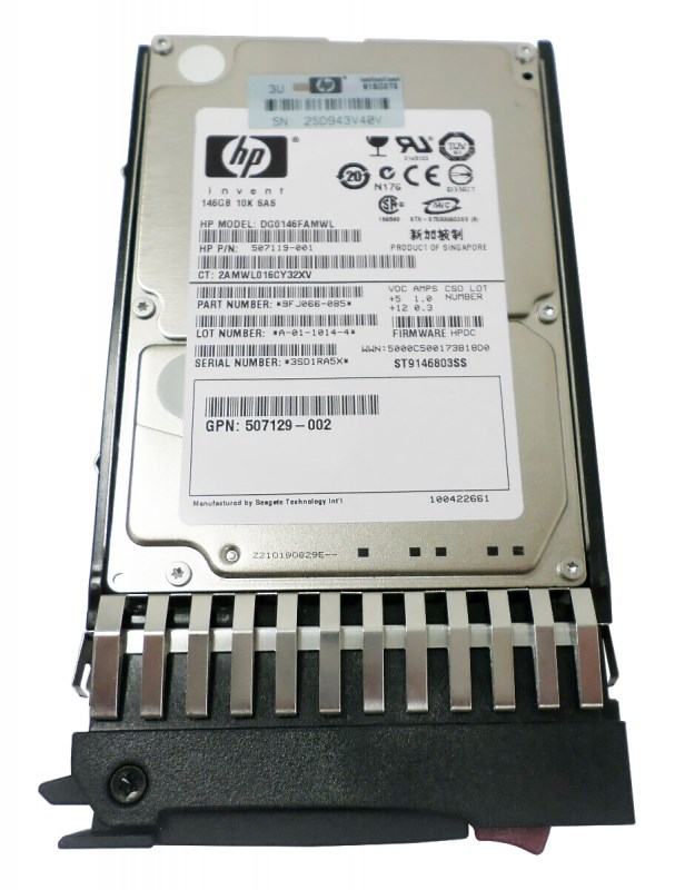 Жесткий диск HP 9FJ066-085 146Gb 10000 SAS 2,5" HDD 9FJ066-085 - фото 35487