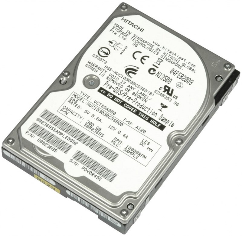 Жесткий диск Hitachi HUC103030CSS600 300Gb 10000 SAS 2,5" HDD HUC103030CSS600 - фото 35526