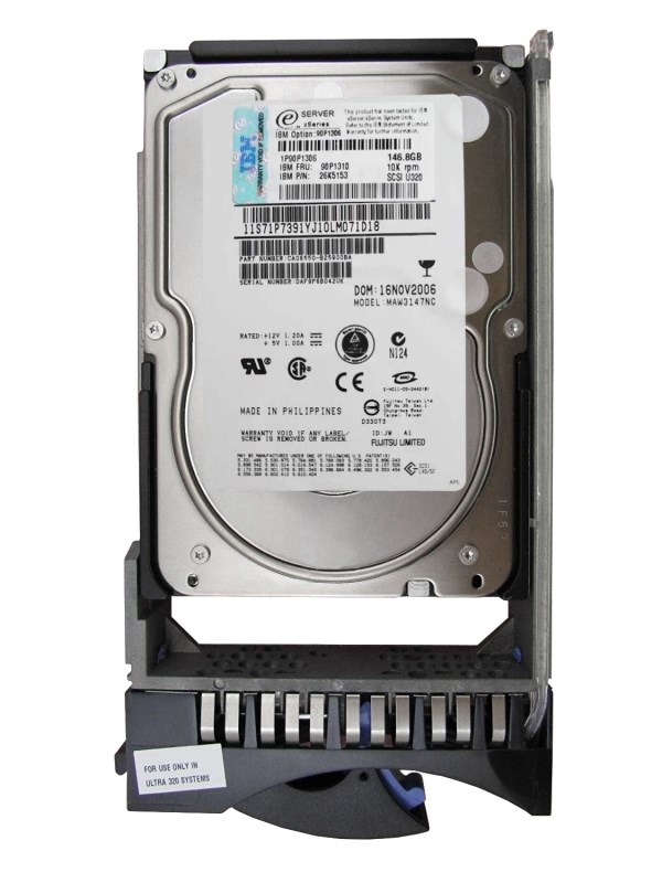 Жесткий диск IBM 9X2006-139 146,8Gb U320SCSI 3.5" HDD 9X2006-139 - фото 35789