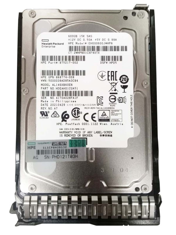 Жесткий диск HP 1UU200-035 600Gb 15000 SAS 2,5" HDD 1UU200-035 - фото 35825