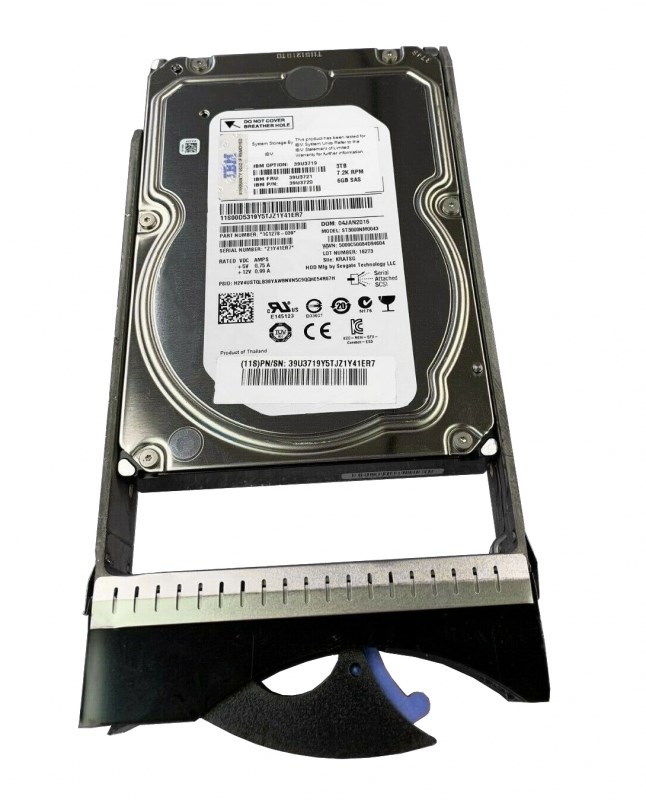 Жесткий диск IBM 39U3721 3Tb SAS 3,5" HDD 39U3721 - фото 35877