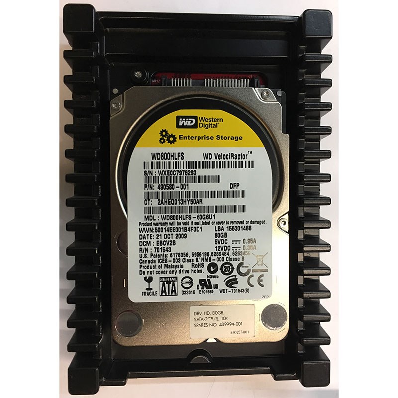 Жесткий диск HP 490580-001 80Gb SATAII 2,5" HDD 490580-001 - фото 35992