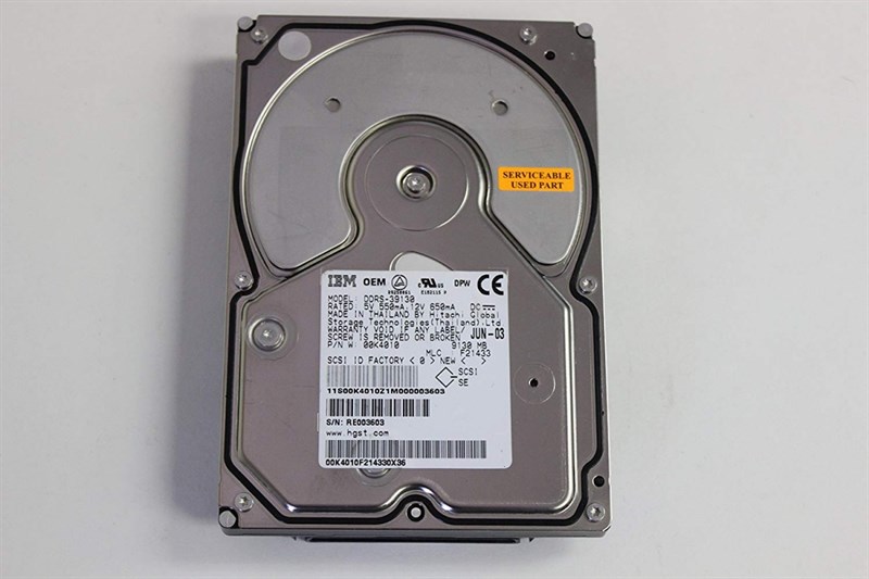 Жесткий диск IBM 00K4010 9,1Gb U80SCSI 3.5" HDD 00K4010 - фото 36229