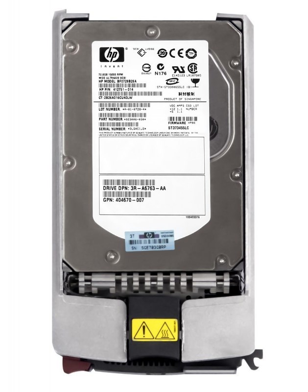 Жесткий диск HP 9Z3006-030 72,8Gb U320SCSI 3.5" HDD 9Z3006-030 - фото 36344