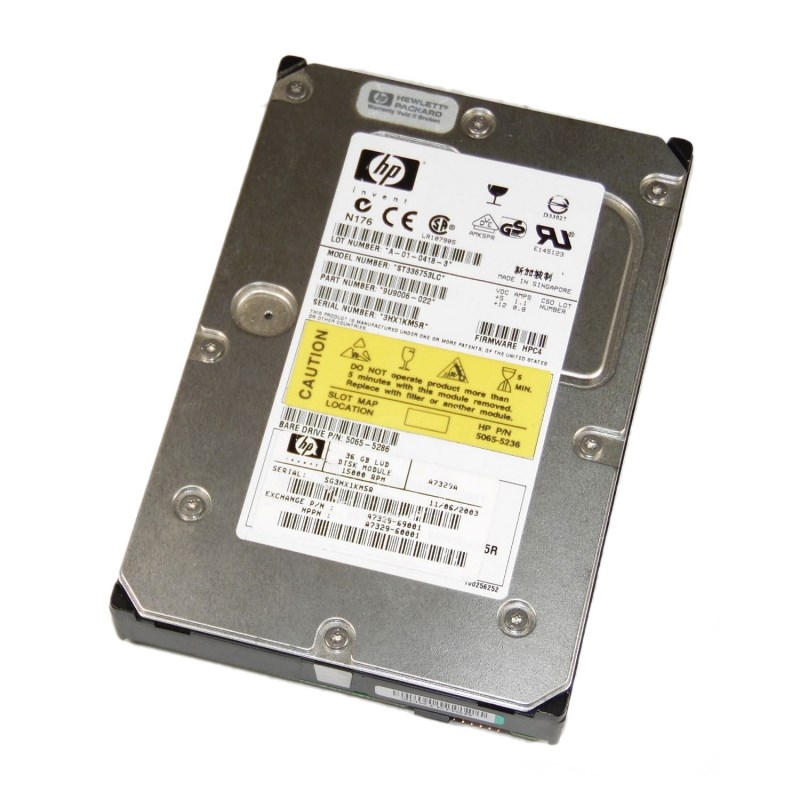 Жесткий диск HP 5065-5286 36Gb U320SCSI 3.5" HDD 5065-5286 - фото 36370