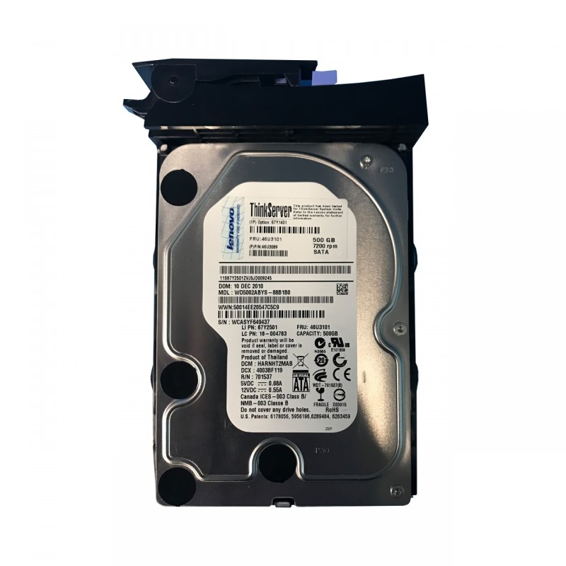 Жесткий диск Lenovo 45J9661 160Gb 7200 SATAII 3.5" HDD 45J9661 - фото 36478