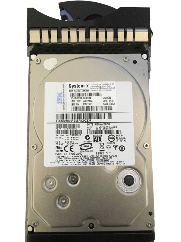 Жесткий диск IBM 0A36093 750Gb SATAII 3,5" HDD 0A36093 - фото 36673