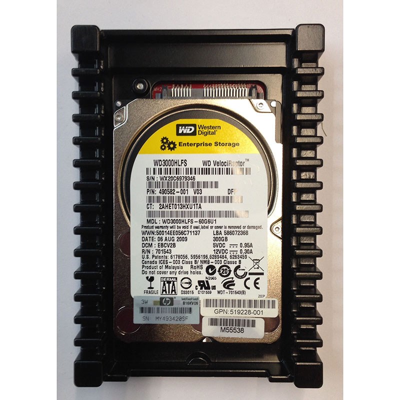 Жесткий диск HP 490582-001 300Gb SATAII 3,5" HDD 490582-001 - фото 36779