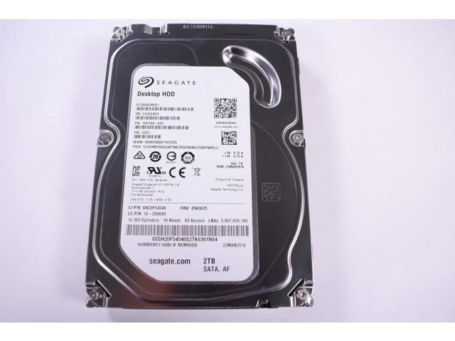 Жесткий диск HP 599166-001 2Tb SATAII 3,5" HDD 599166-001 - фото 36785