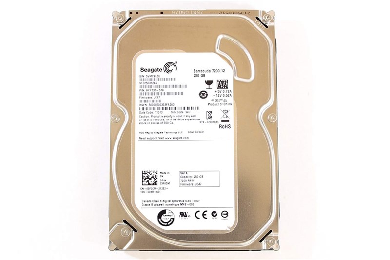 Жесткий диск Dell 3F0CM 250Gb SATAIII 3,5" HDD 3F0CM - фото 36908