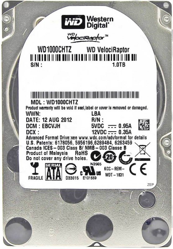 Жесткий диск Lenovo 0C19836 1Tb 10000 SATAIII 2,5" HDD 0C19836 - фото 36986