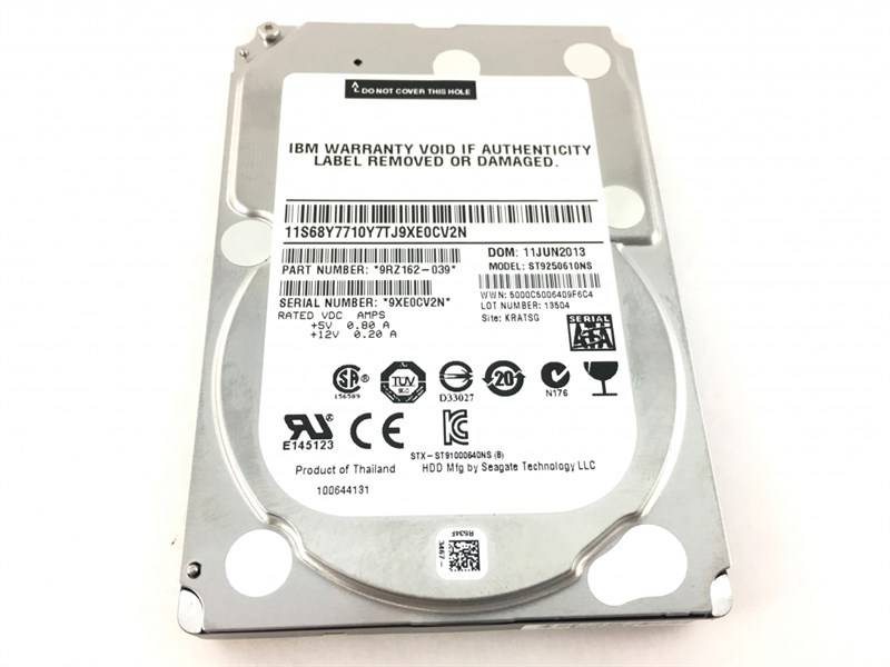 Жесткий диск IBM 68Y7710 250Gb 7200 SATAIII 2,5" HDD 68Y7710 - фото 37015