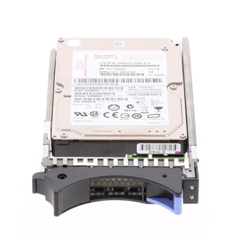 Жесткий диск IBM 00E6168 73Gb 15000 SAS 2,5" HDD 00E6168 - фото 37635