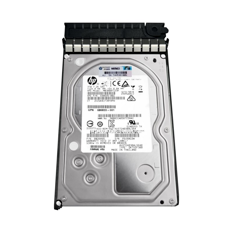 Жесткий диск HP 0B26895 3Tb 7200 SAS 3,5" HDD 0B26895 - фото 37736