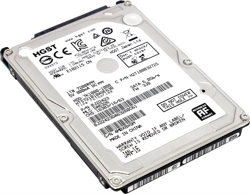 Жесткий диск HGST 0B31305 900Gb 10520 SAS 2,5" HDD 0B31305 - фото 37942