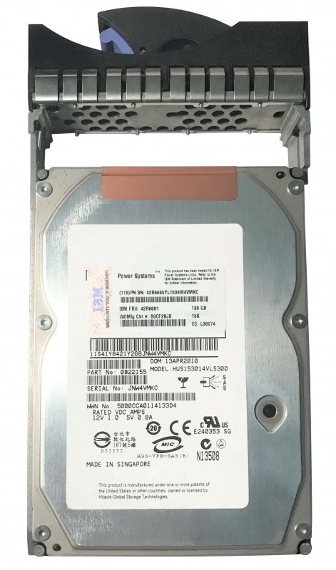 Жесткий диск IBM 44V6860 139Gb 15000 SAS 3,5" HDD 44V6860 - фото 38241