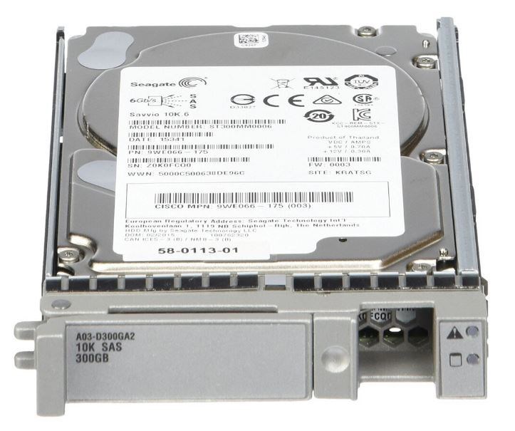 Жесткий диск Cisco 9WE066-175 300Gb SAS 2,5" HDD 9WE066-175 - фото 38793